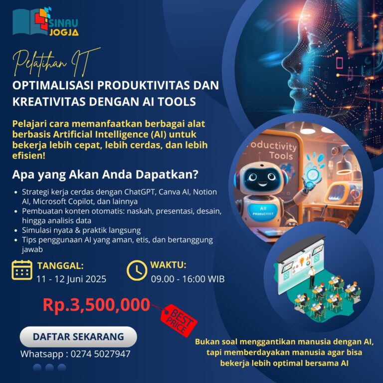 Optimalisasi Produktivitas dan Kreativitas dengan AI Tools